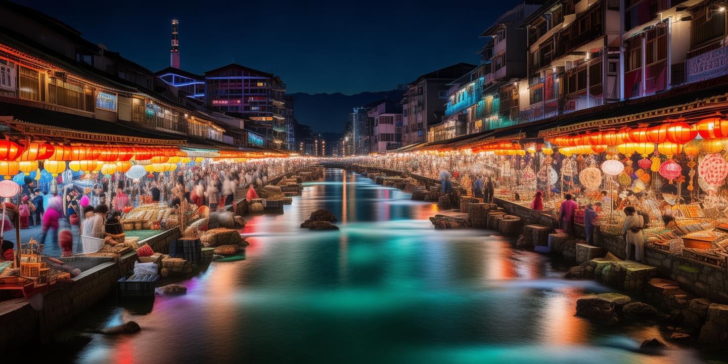 “非遗夜市”点亮黄河风情线,夜经济助力民俗艺人月入过万
