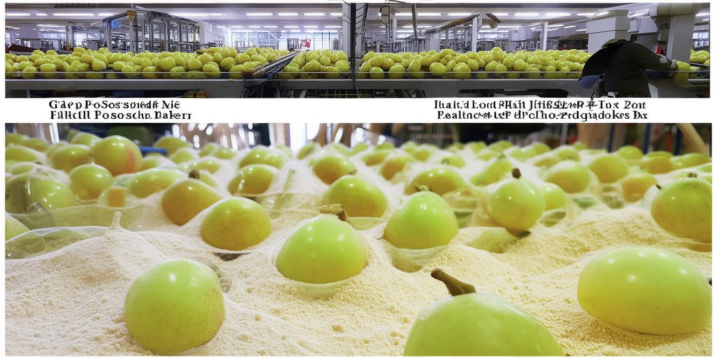 皋兰软儿梨深加工生产线投产,冻干果粉成功打入日本保健饮品市场